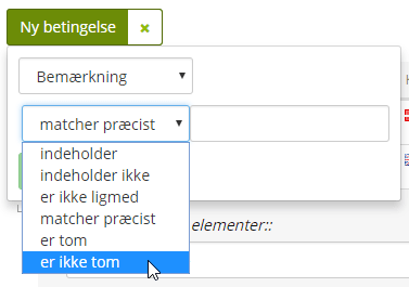 Screenshot: See in the order list whether there are comments from the customer
