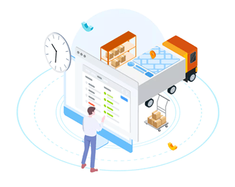 Screenshot: Delivery methods per category or product