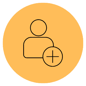 Screenshot: Create a customer from the admin