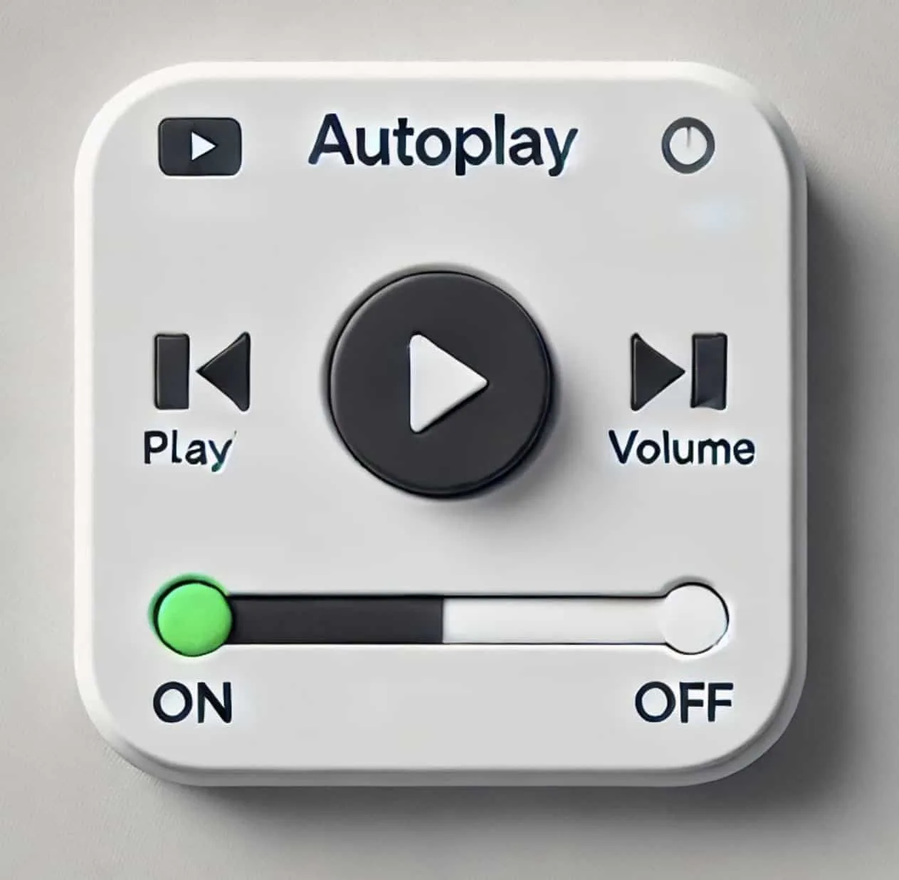 Screenshot: YouTube videos can autoplay