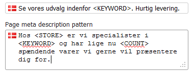 SEO school: meta description template example