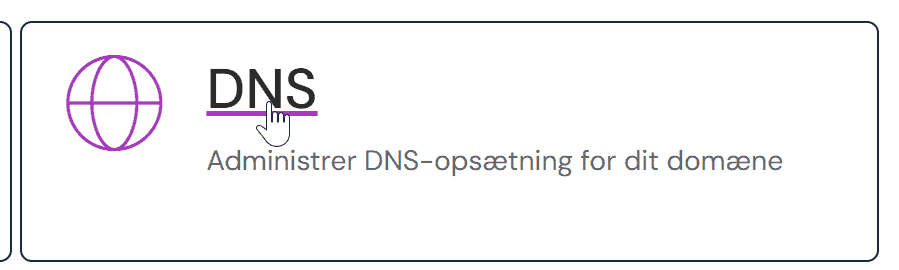 Screenshot: Changing name servers: simply.com