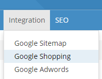Screenshot: Google Shopping via the API