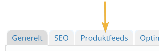Screenshot: Exclude products you don't want included