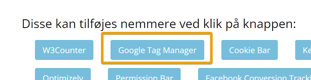 Screenshot: Google Tag Manager