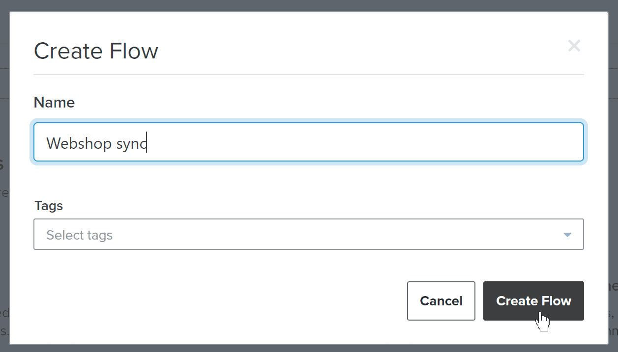 Screenshot: Create a flow in Klaviyo