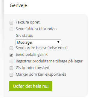 Screenshot: Customers can get a link to approve a card payment