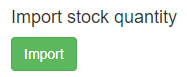 Screenshot: Import products and connect the shops