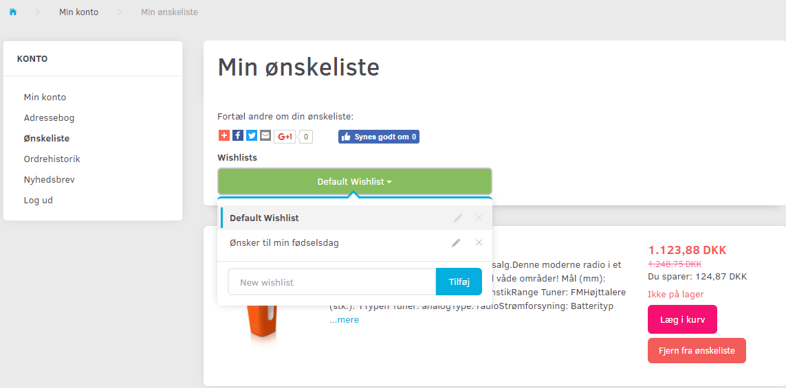 Screenshot: How the customer uses it