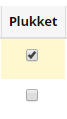 Screenshot: Checklist