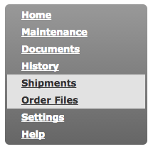 Screenshot: Tracking number with the integration: automatically per order or for many orders