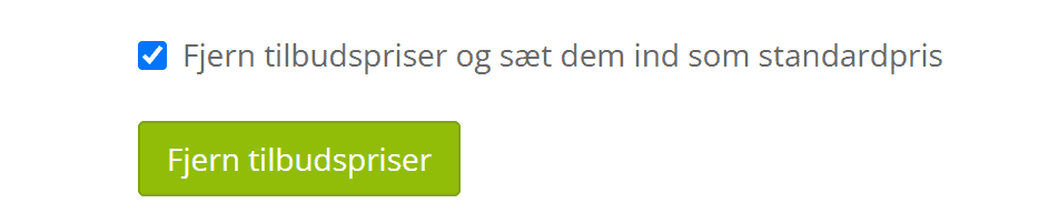 Screenshot: 4: Move the sale price to the standard price