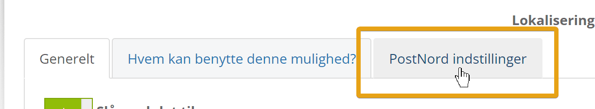 Screenshot: Switch from Pacsoft to nShift