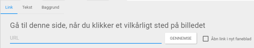 Screenshot: Add a link