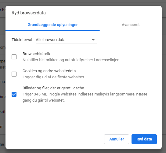 Screenshot: Chrome